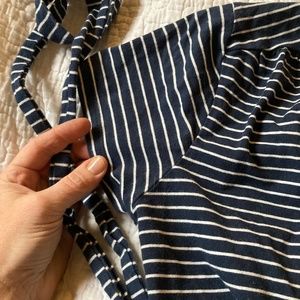 Pact Organic wrap dress